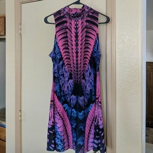 Lip Service Genetic Chimera Skater Dress - L